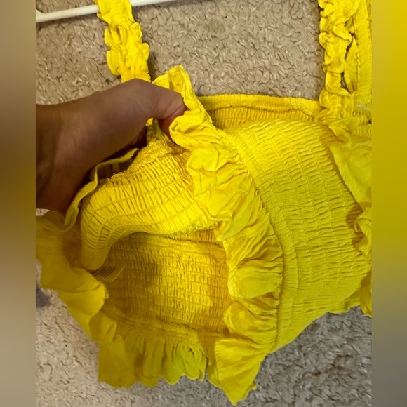 Lovers + Friends Carrie Top Neon Yellow size small - Picture 10 of 10